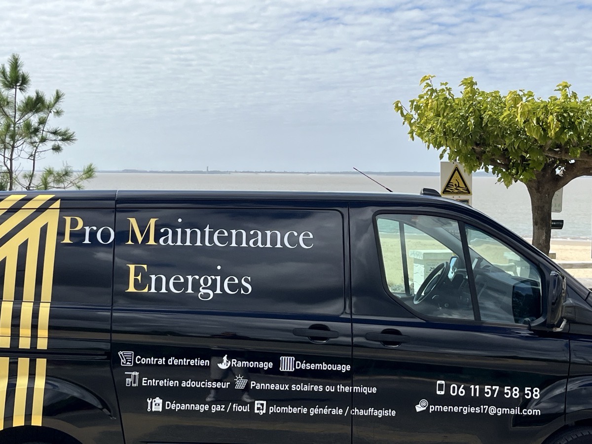 Le véhicule Pro Maintenance Energies